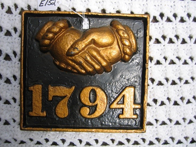 Baltimore Equitable Society Reproduction Fire Mark
