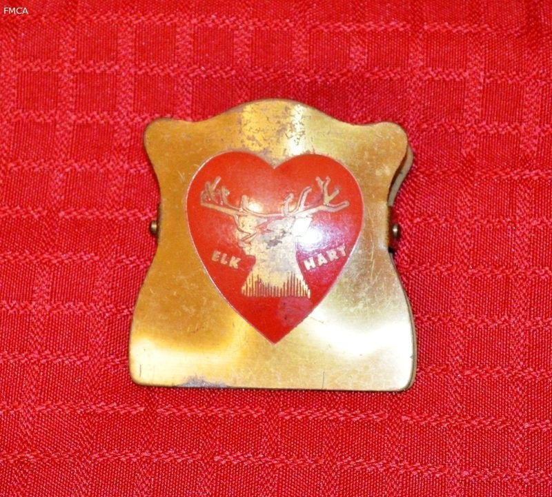 Elkhart Brass Advertising Paper Clip. Indiana Fir