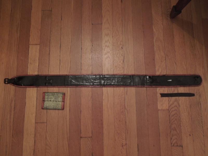 Dauntless Belt - Back Side. Condition Fair. 41.5