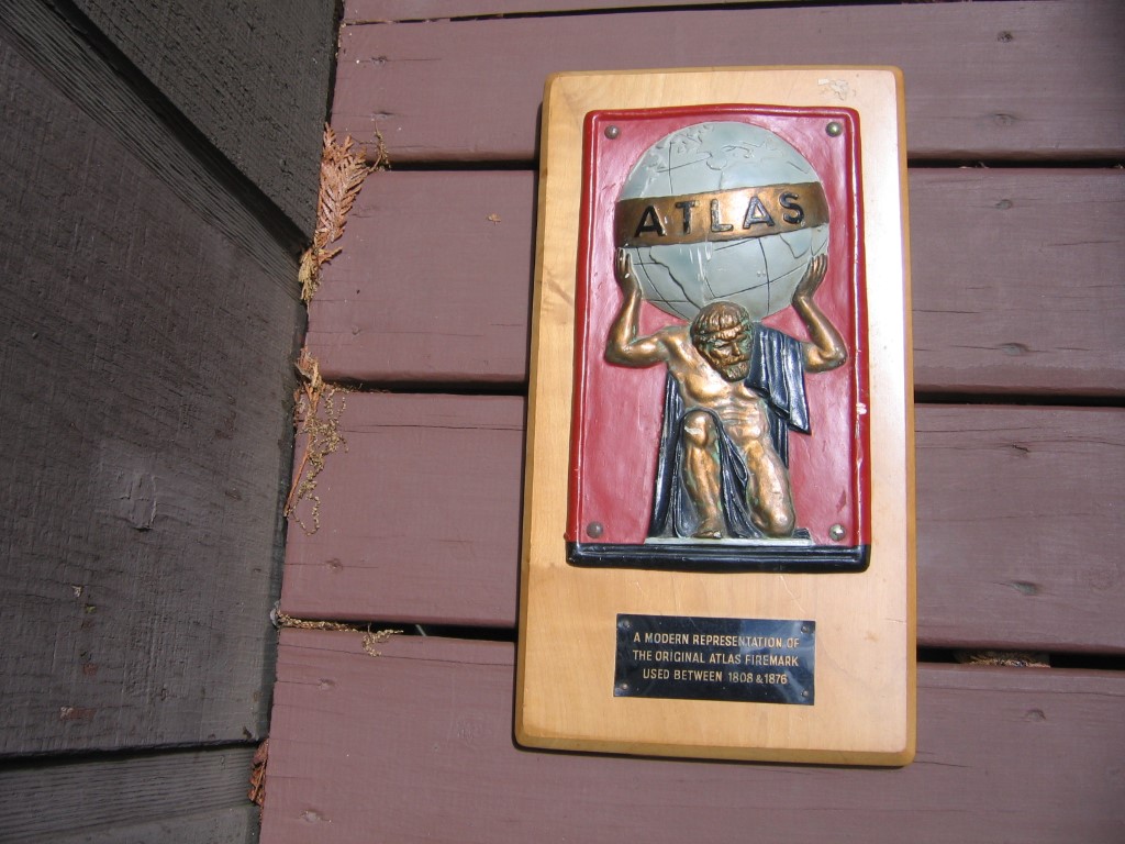 Atlas Assurance Company Reproduction Fire Mark. M