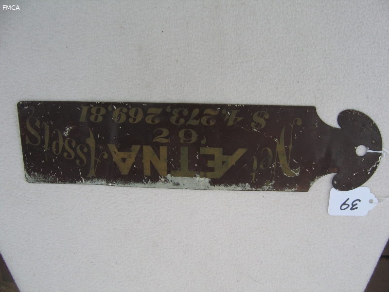 Aetna Ledger Marker