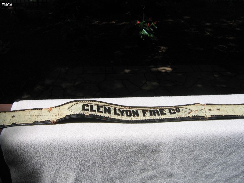 Leather Fire Belt