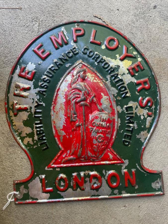 #146 Employers London Fire Mark.  Bulau 965.