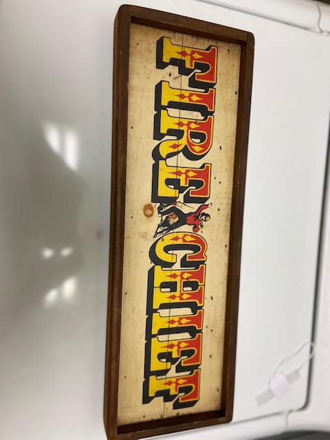 Fire Chief Sign