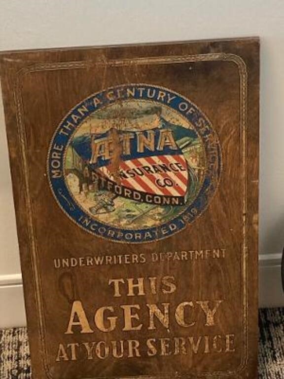 Sign, Aetna