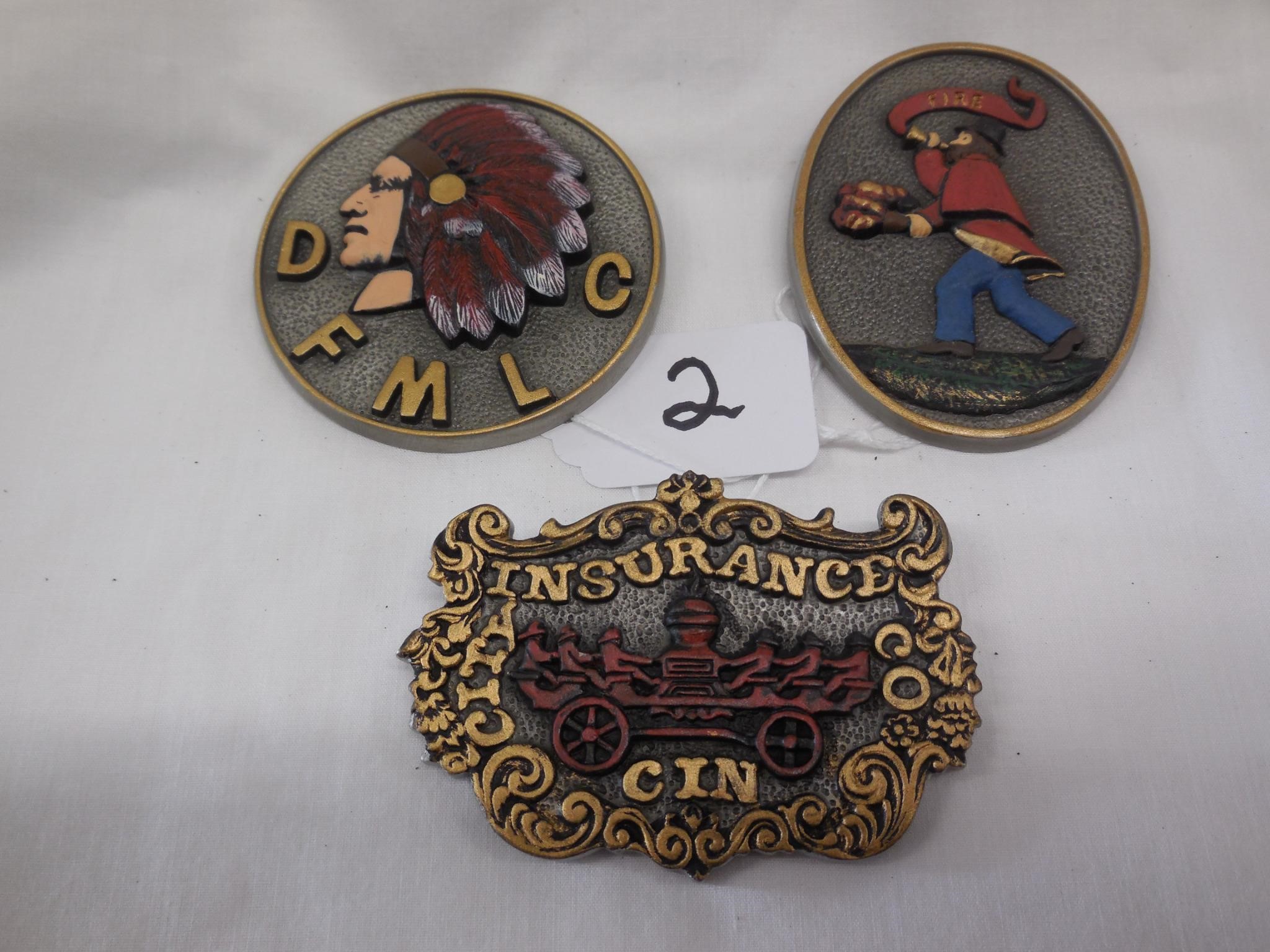3 paperweights