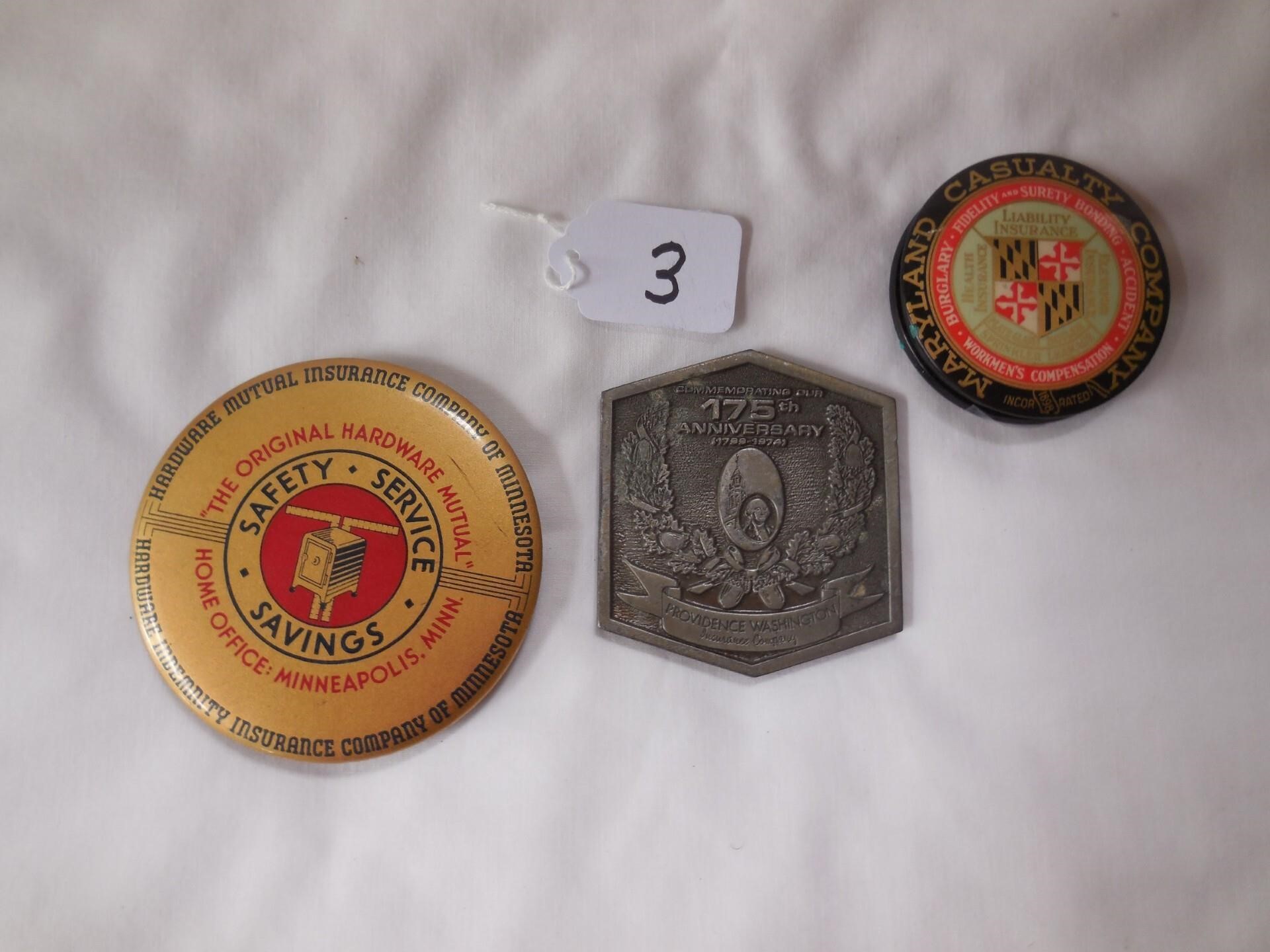 3 Paperweights