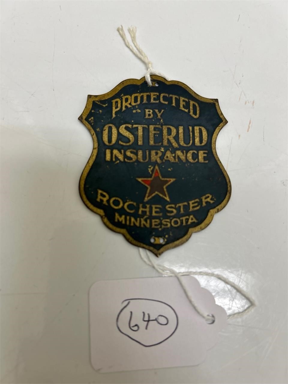Osterud Auto tag