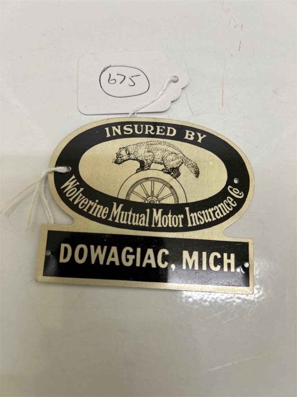 Wolverine Auto Tag